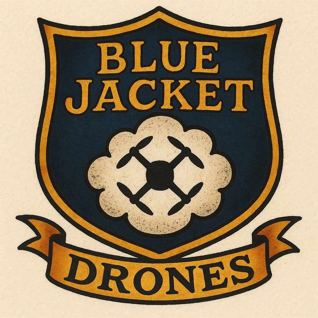 Blue Jacket Drones Logo